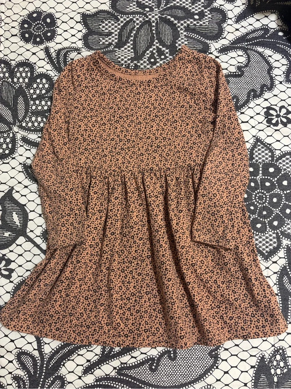 4T Cat & Jack Leopard Print Dress